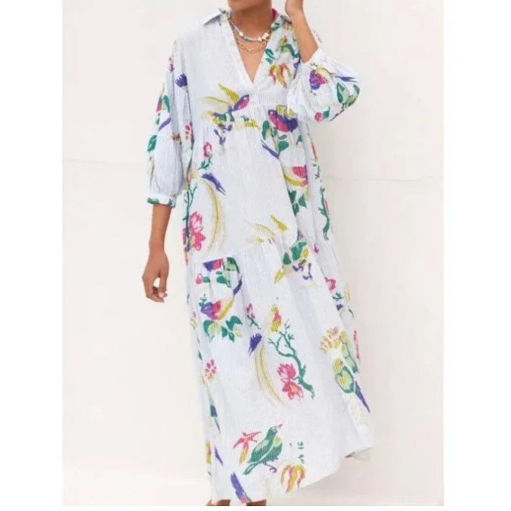 Anthropologie The Carolita Maxi Dress Sz XS - Picture 4 of 7